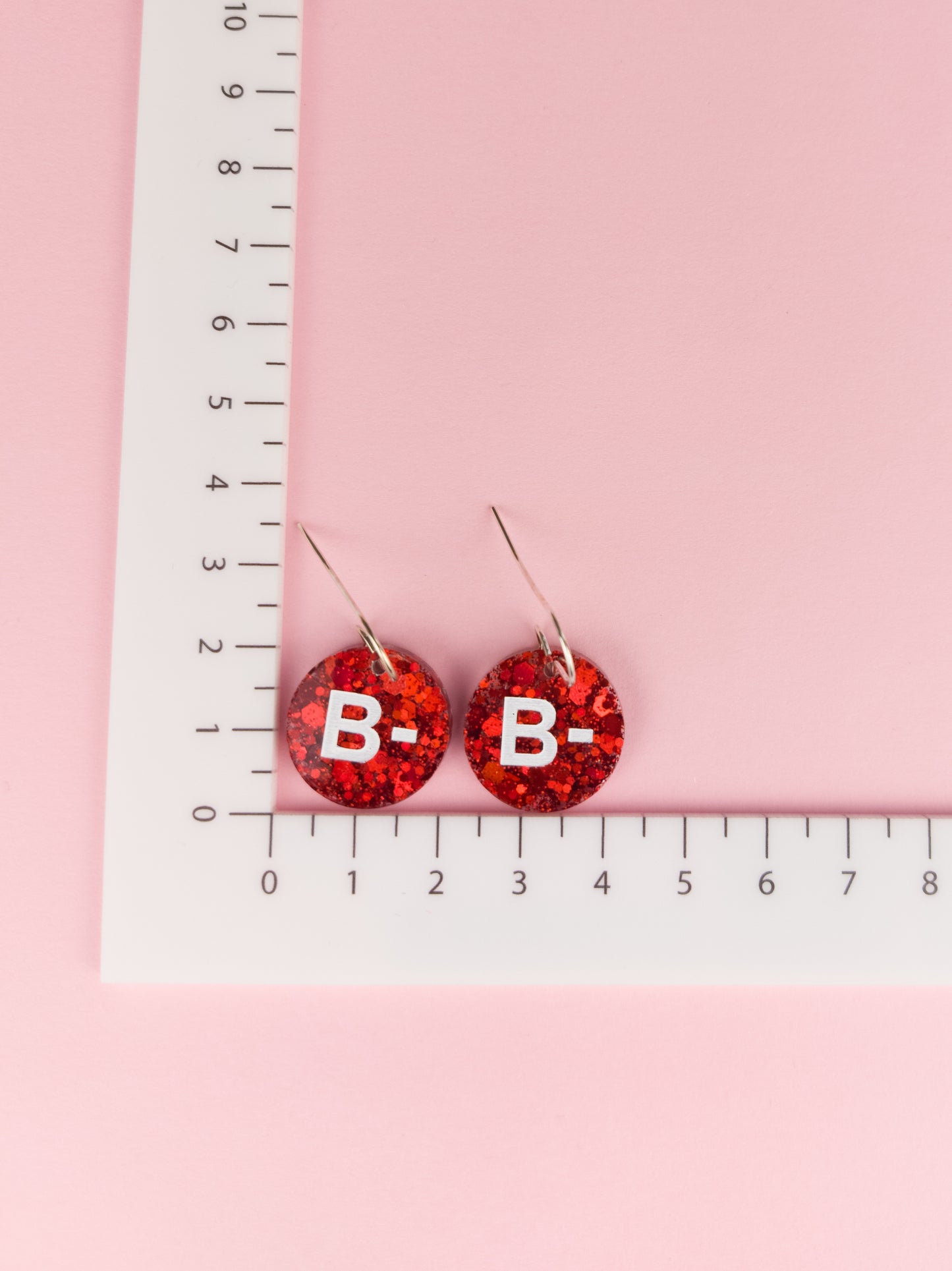 Blood Type Earrings - Hooks