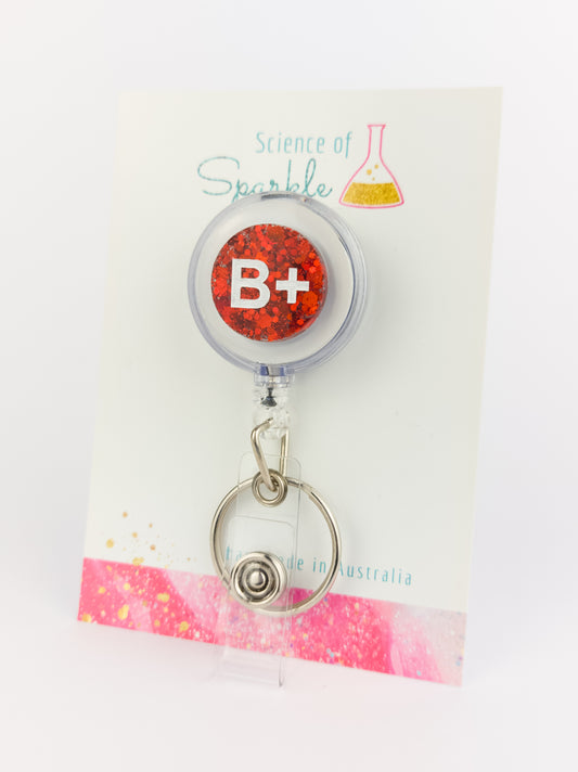 Blood Type Badge Reel - Style 1